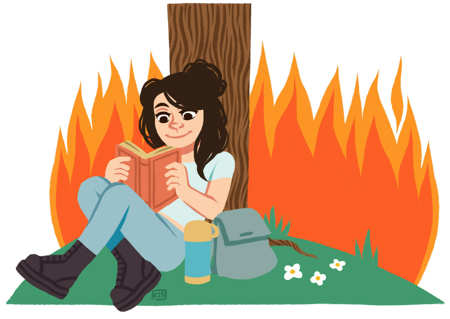 fire (2023) work for SUM magazine issue #110